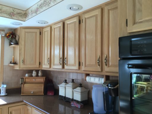 Kitchen Cabinets Before Painting