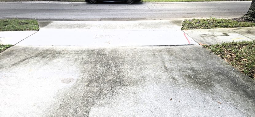 Driveway Pressure Washing  