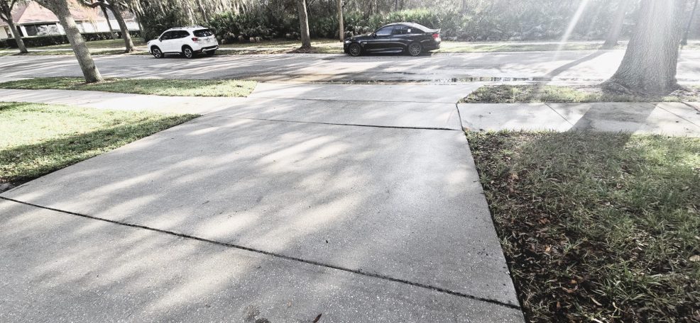 Driveway Pressure Washing 